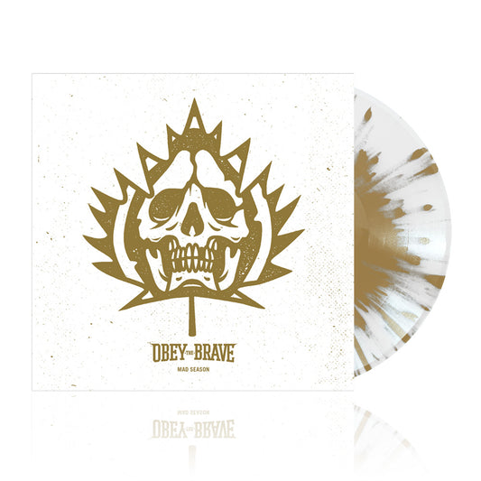 Obey The Brave (Mad Season) White w/Gold Splatter Vinyl