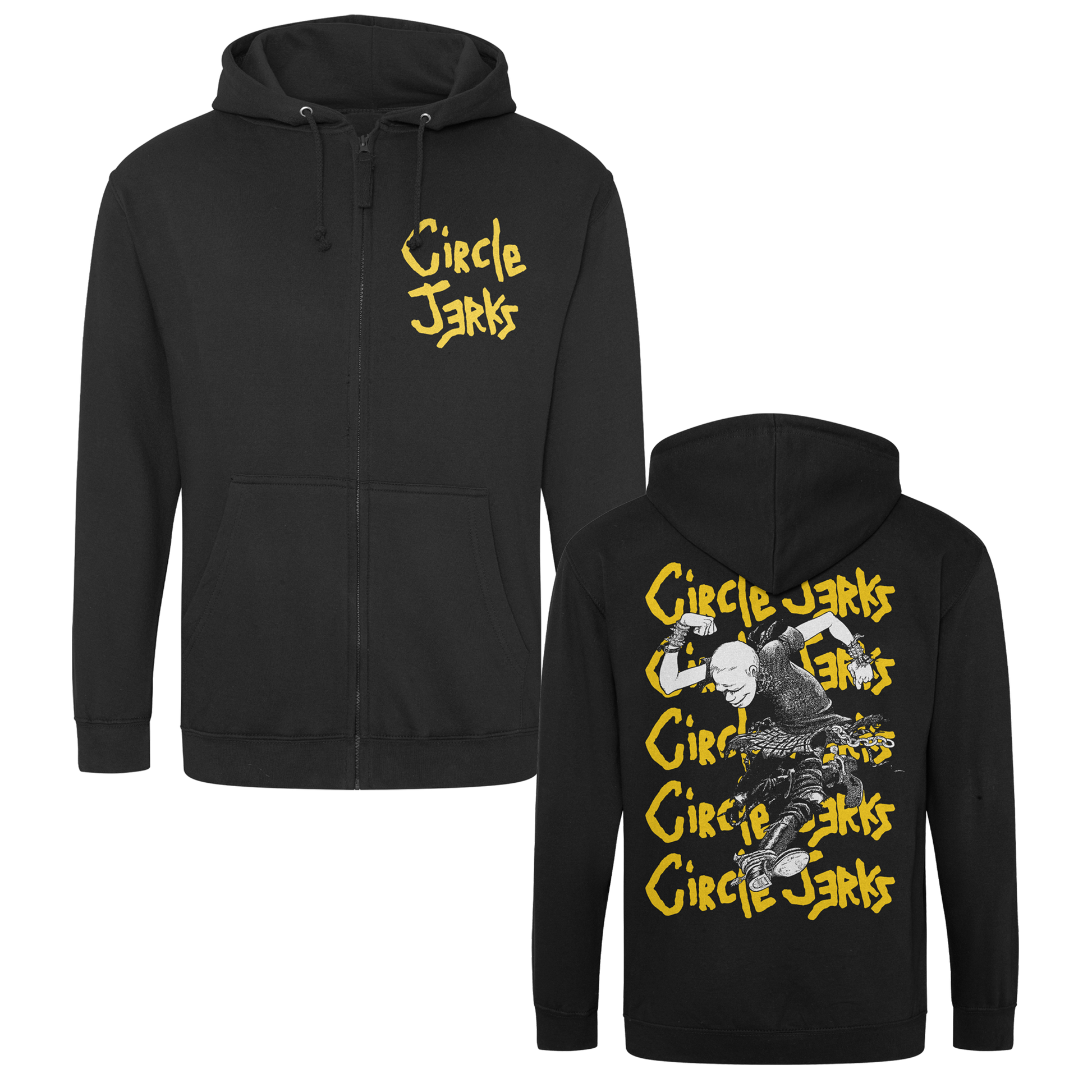 Circle Jerks (Repeater) Zip Hood