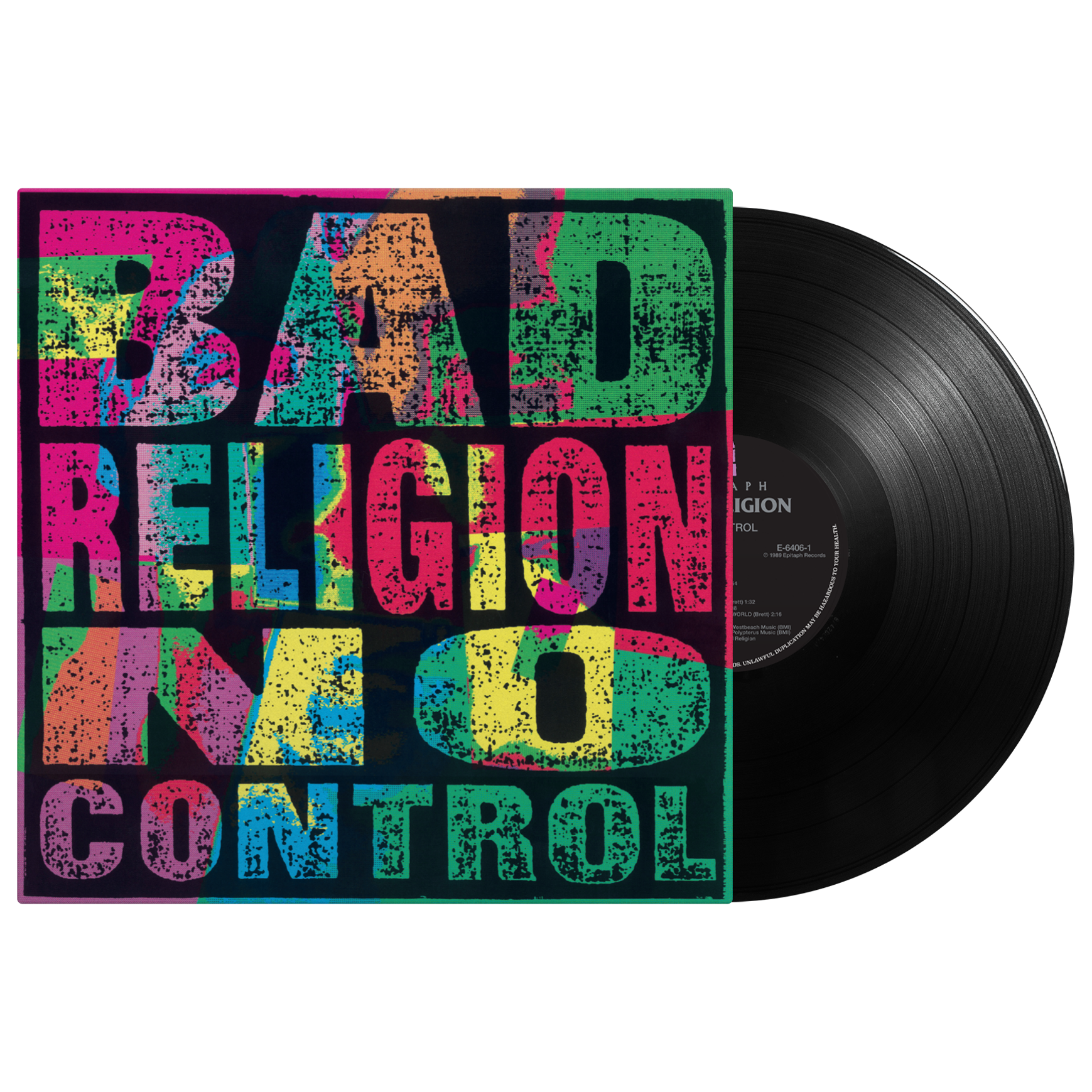 Bad Religion (No Control) Black Vinyl