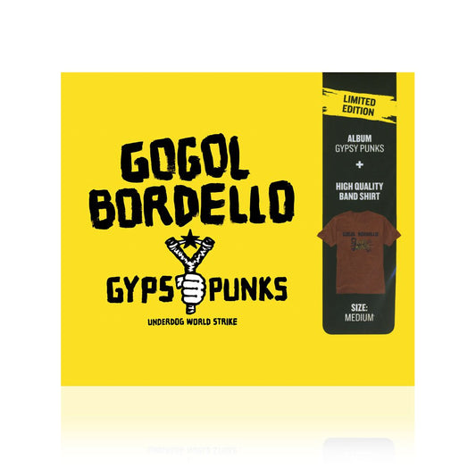 Gogol Bordello (Gypsy Punks) CD+T-Shirt