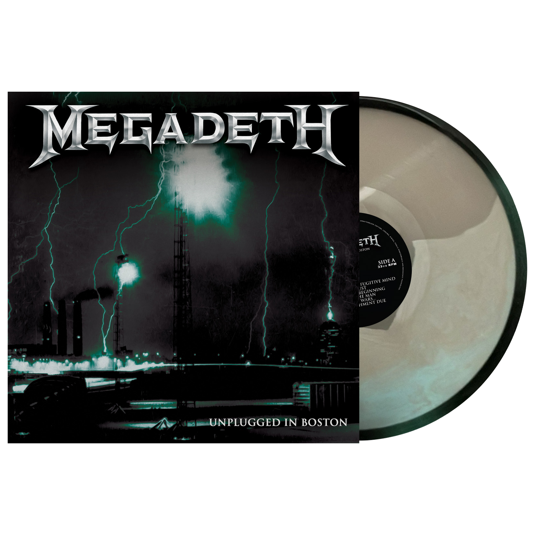 Megadeth (Unplugged In Boston) Glow In The Dark Filled Vinyl