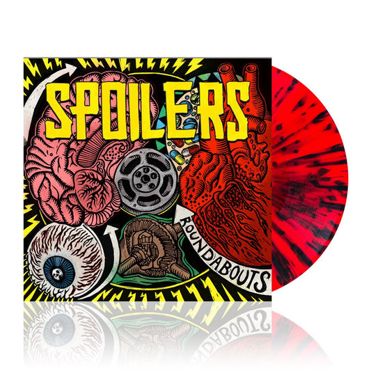 Spoilers (Roundabouts) Red/Black Splatter Vinyl