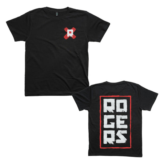 Rogers (Rogers Kreuz Schwarz) T-Shirt