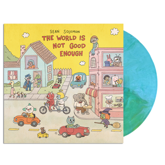Sean Solomon (The World Is Not Good Enough) Blue-Green Swirl Vinyl