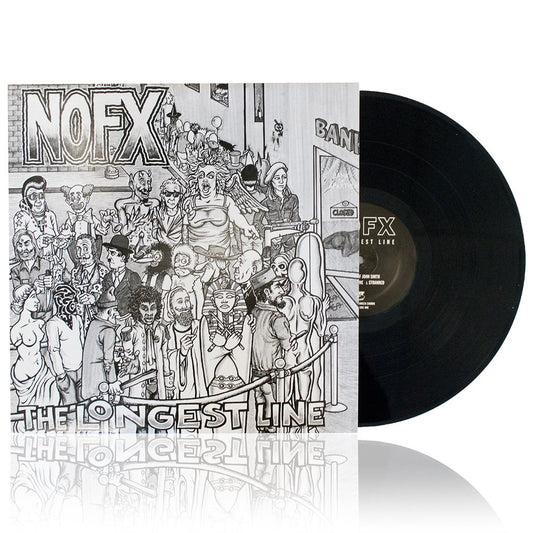 NOFX (The Longest Line) Black 12 Inch EP