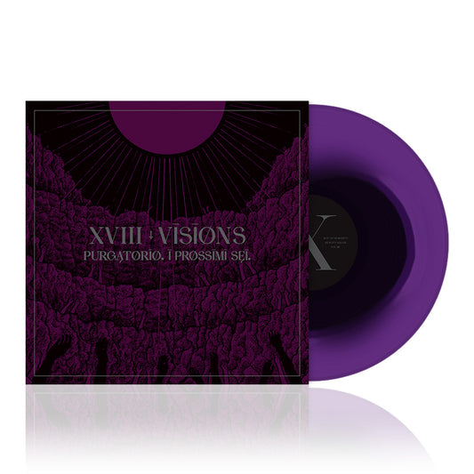 Eighteen Visions (Purgatorio) Black in Violet 10 Inch Vinyl EP