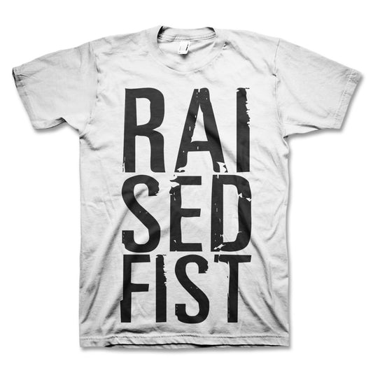 Raised Fist (Rai sed White) T-Shirt