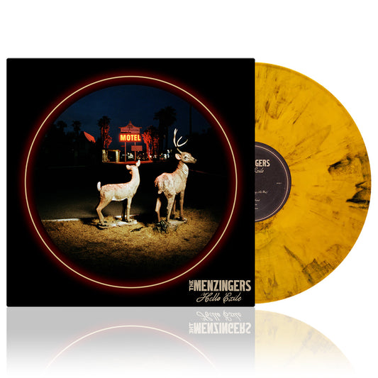 The Menzingers (Hello Exile) Opaque Yellow & Black Marbled Vinyl