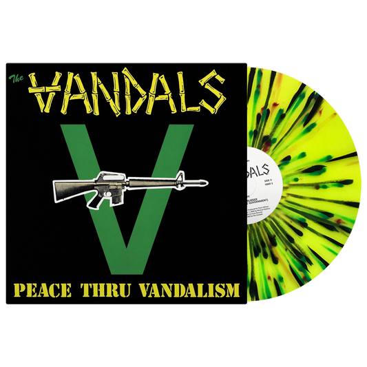 The Vandals (Peace Thru Vandalism) Yellow Splatter Vinyl