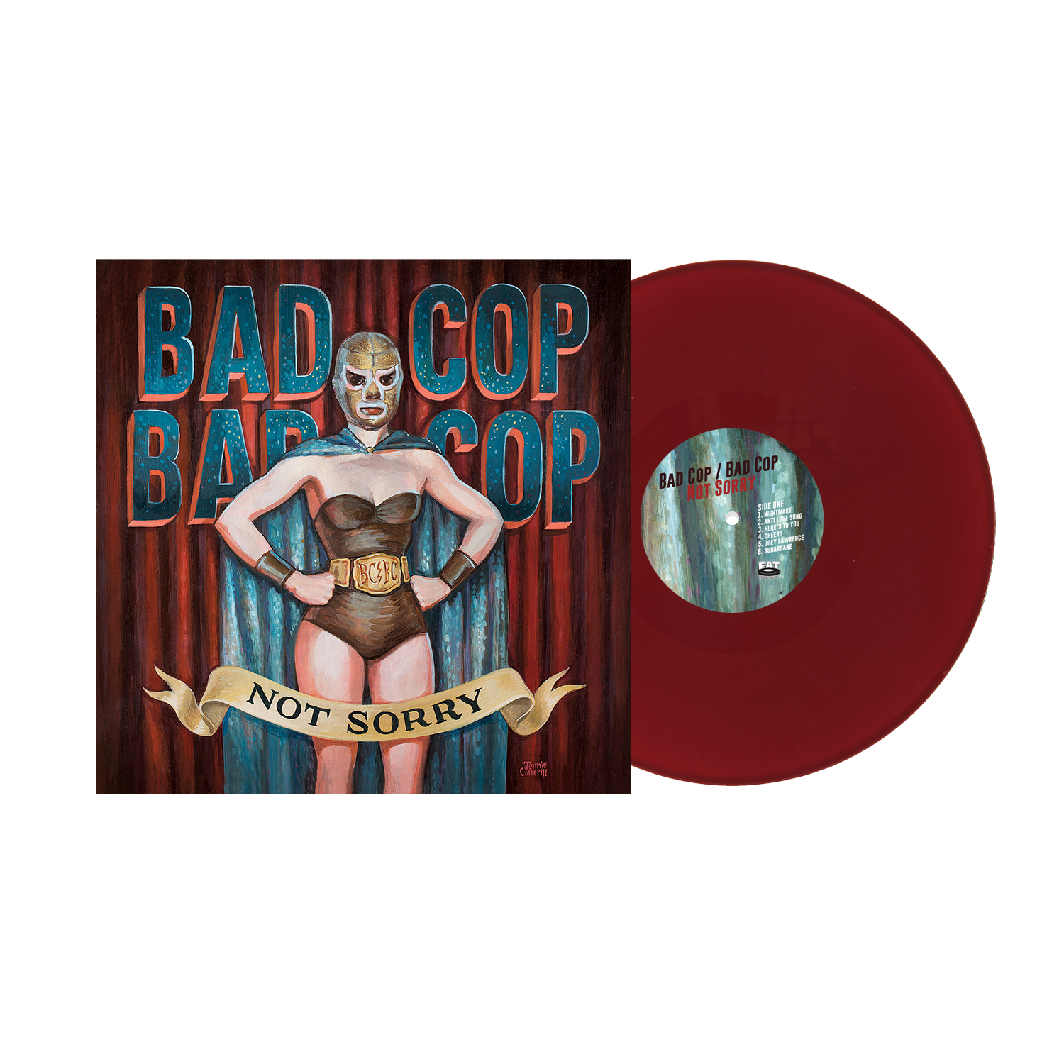 Bad Cop Bad Cop (Not Sorry) Burgundy Vinyl