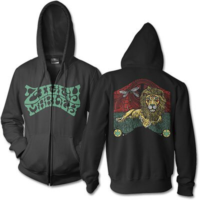 Ziggy Marley (Fly Rasta Lion) Zip-Hood