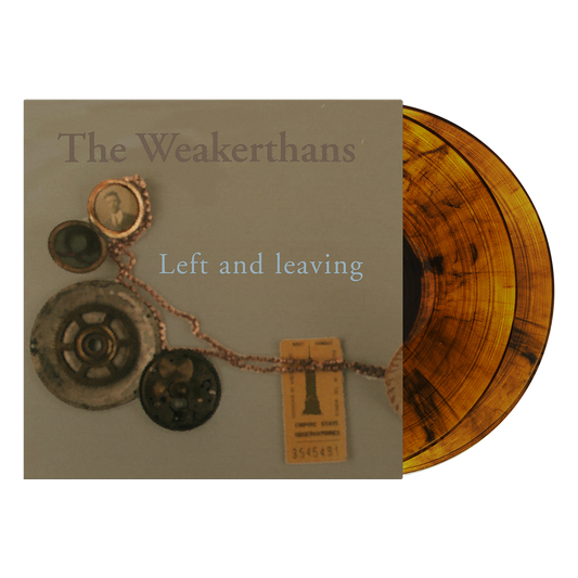 The Weakerthans (Left and Leaving) 2xClear w/ Orange Smoke Vinyl