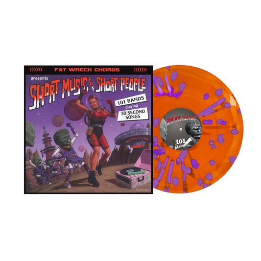 Various Artists (Short Music For Short People) Orange & Purple Lagoon Vinyl