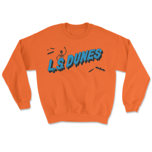 L.S. Dunes (Spooky Skeleton Orange) Sweatshirt
