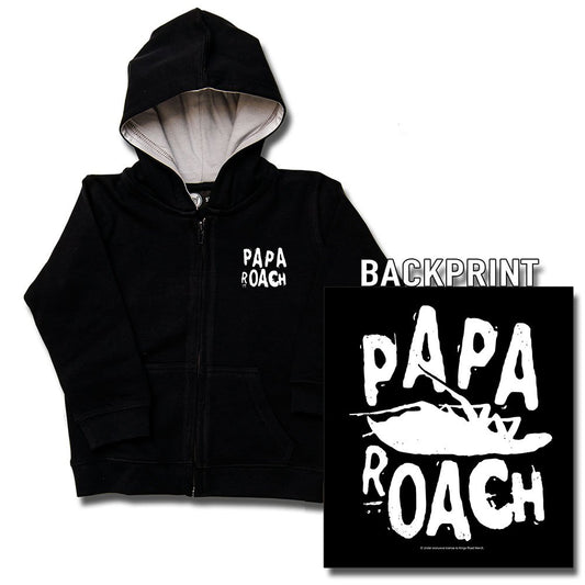 Papa Roach (Logo/Roach) Kids Zip-Hood