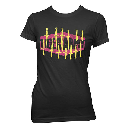 Tiger Army (13 Knifes) Fitted Girl T-Shirt