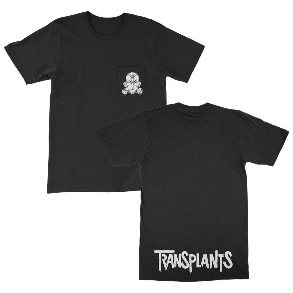 Transplants (Gas Mask Pocket) T-Shirt