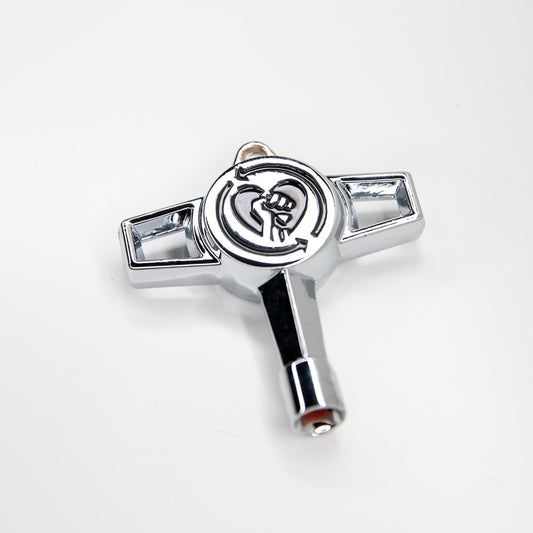 Rise Against (Drum Key Silver) Drum Key