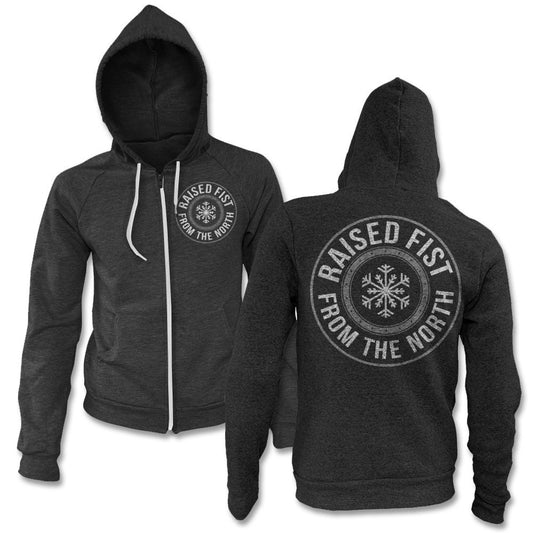 Raised Fist (From The North) Zip-Hood