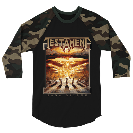 Testament (Para Bellum Camo) Baseball Longsleeve