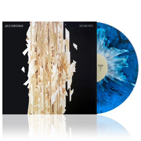Julie Christmas (The Bad Wife) Blue w/ White Splatter Vinyl