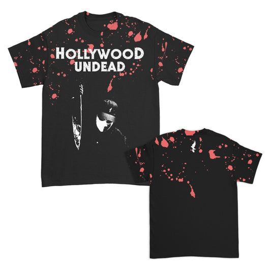 Hollywood Undead (Horror Blood Splatter Dye) T-Shirt