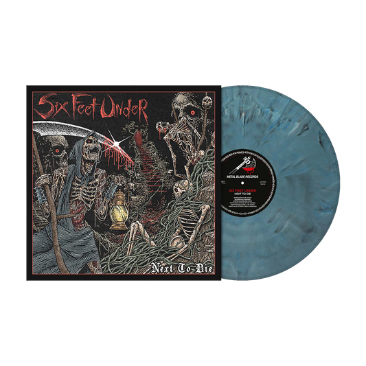 Six Feet Under (Next To Die) Blue Grey Marbled Vinyl