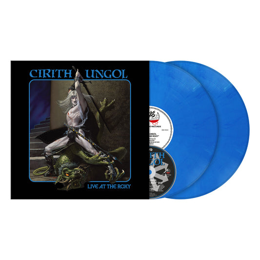 Cirith Ungol (Live at the Roxy) 2xLight Blue Marbled Vinyl+DVD
