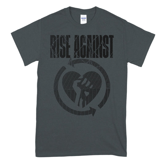 Rise Against (Grid Heartfist) T-Shirt