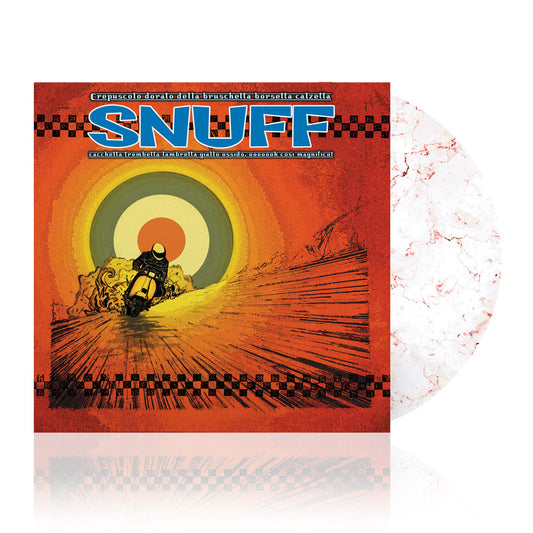 Snuff (Crepuscolo Dorato) Clear w/Red Marble Vinyl
