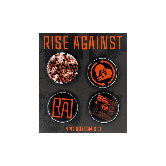 Rise Against (Set) Buttonset