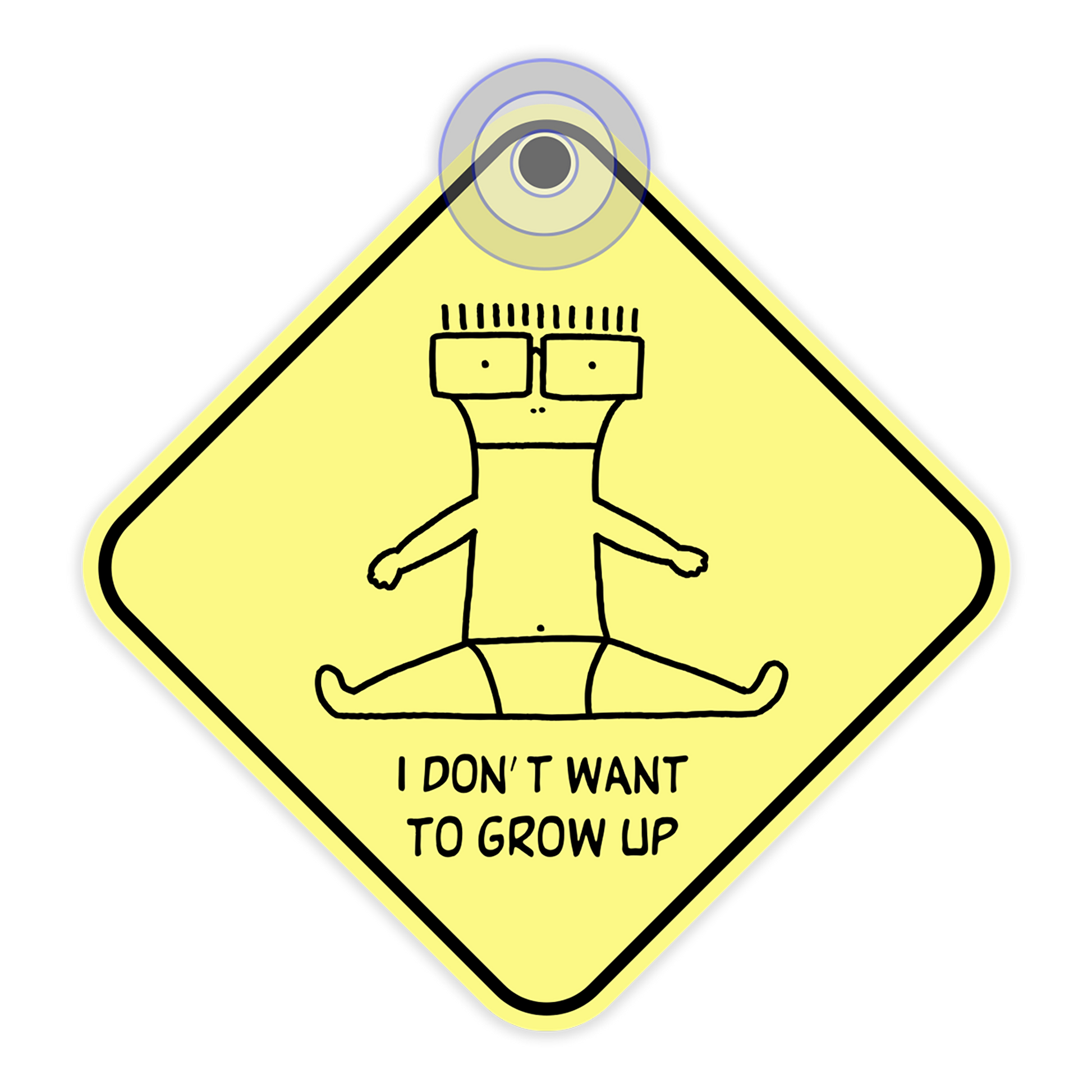 Descendents (I Don’t Want To Grow Up) Car Window Sign
