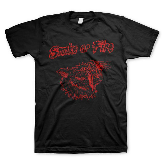 Smoke Or Fire (Wolf Red) T-Shirt