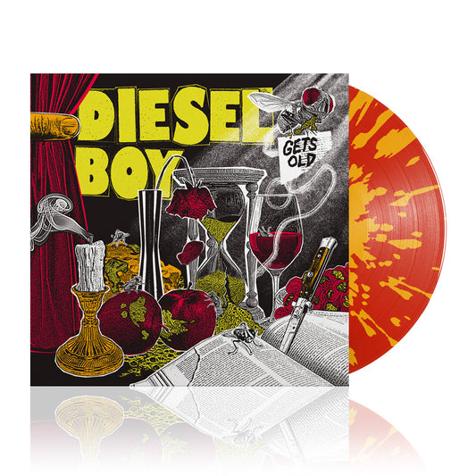 Diesel Boy (Gets Old) Red w/ Orange Splatter Vinyl