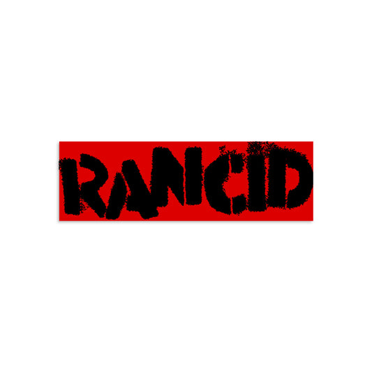 Rancid (Logo Red/Black) Sticker