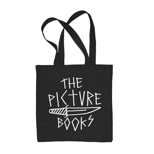 The Picturebooks (Dagger Logo) Black Totebag