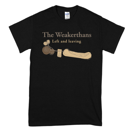 The Weakerthans (Left and Leavings Line Drawing) T-Shirt
