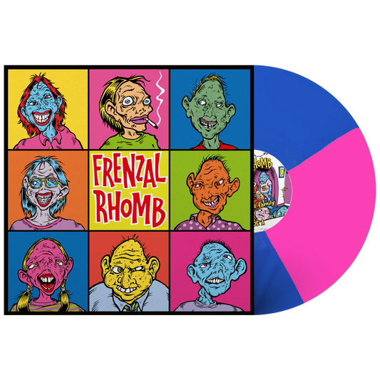 Frenzal Rhomb (Meet The Family) Pink Blue Vinyl