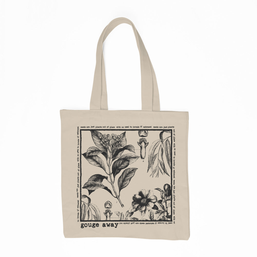 Gouge Away (Wildflowers) Tote Bag