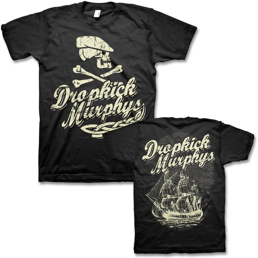 Dropkick Murphys (Scally Skull Ship) T-Shirt