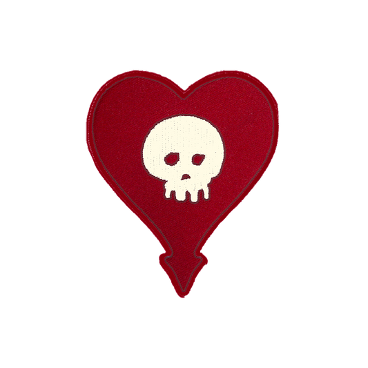 Alkaline Trio (Heartskull Die Cut) Patch