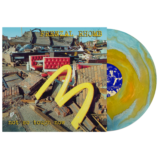 Frenzal Rhomb (Not So Tough Now) Blue Gold Swirl Vinyl