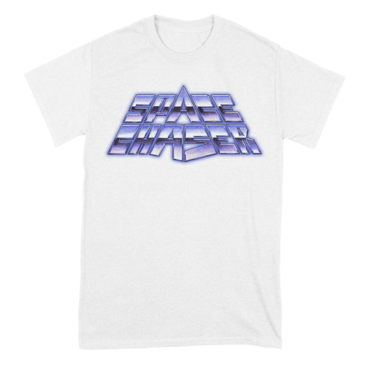 Space Chaser (Metal Logo White) T-Shirt