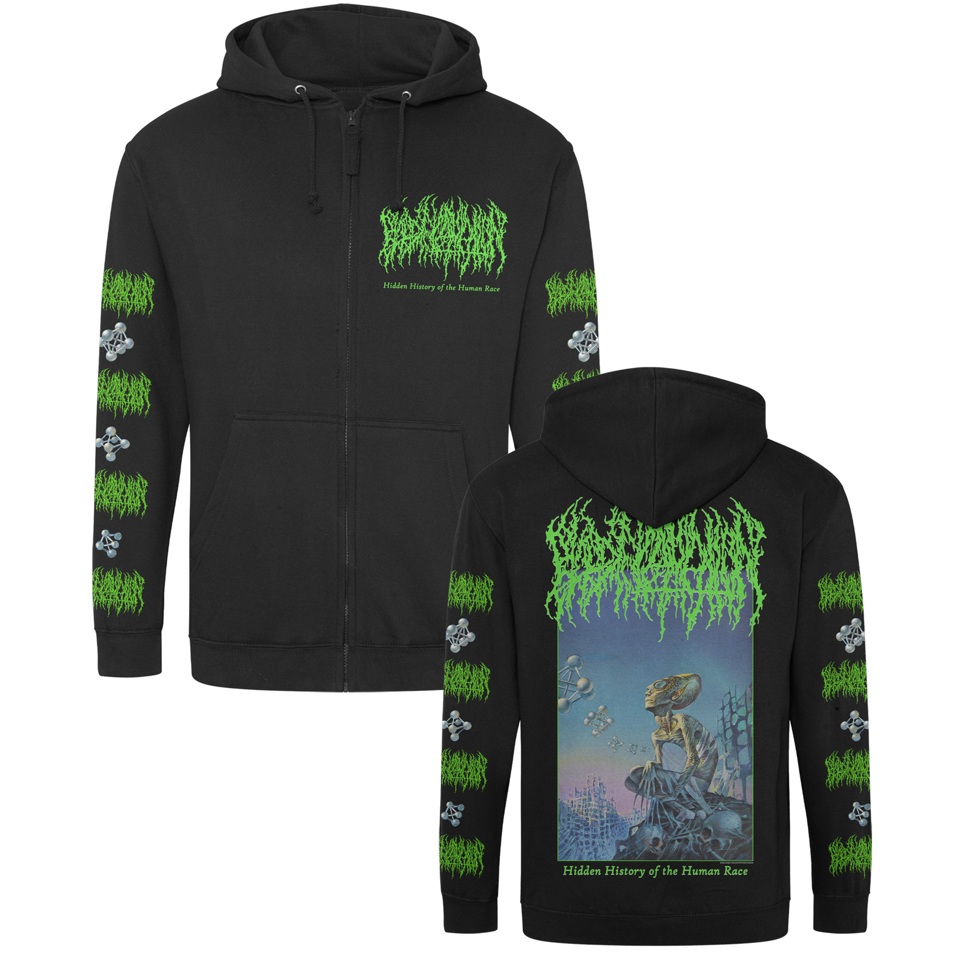 Blood Incantation (Hidden History) Zip-Hood