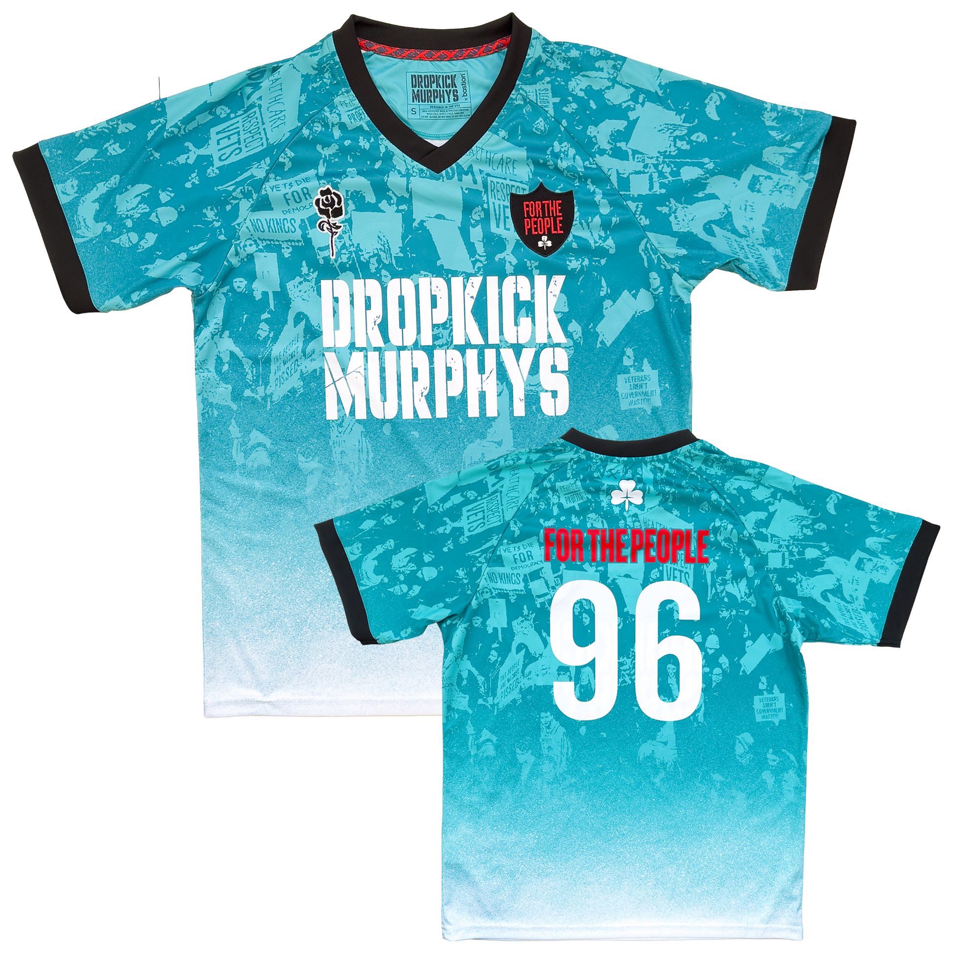 Dropkick Murphys (For The People 96) Soccer Jersey