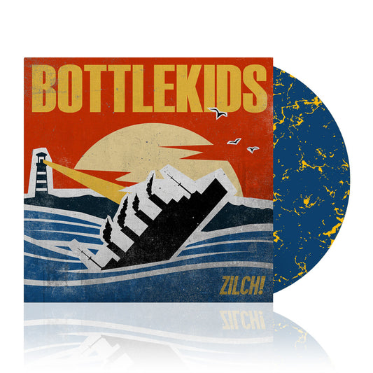 Bottlekids (Zilch) Blue w/ Yellow Marble Vinyl