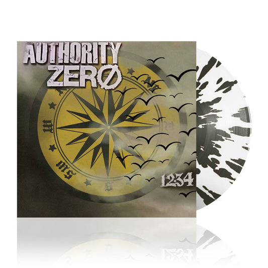 Authority Zero (12:34) Trans. Black Splatter Vinyl