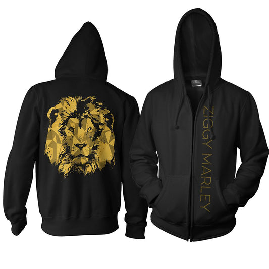 Ziggy Marley (Gold Lion) Zip-Hood