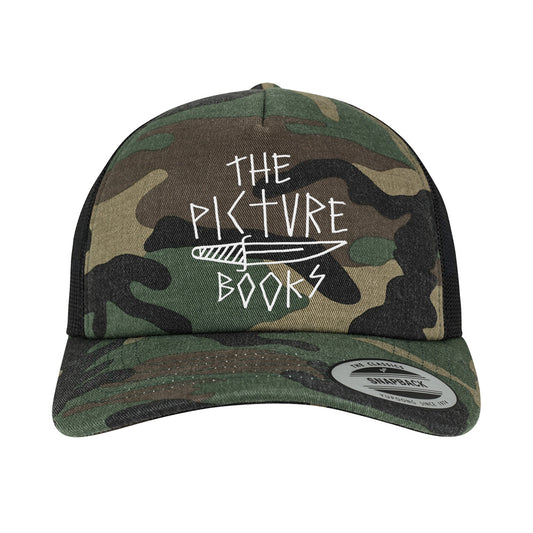 The Picturebooks (Dagger Logo) Camo Trucker