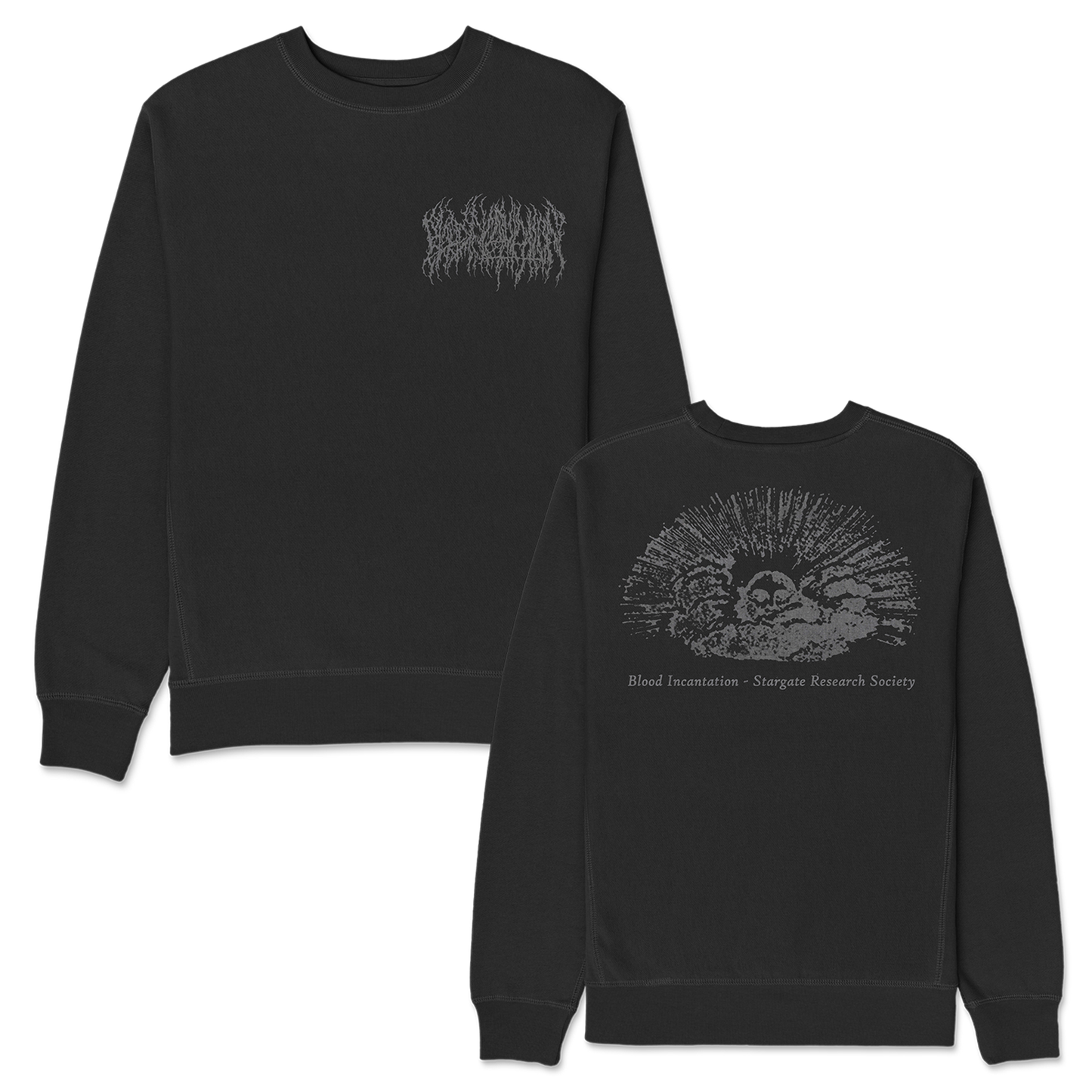 Blood Incantation (Stargate Research Society Reflective) Sweatshirt